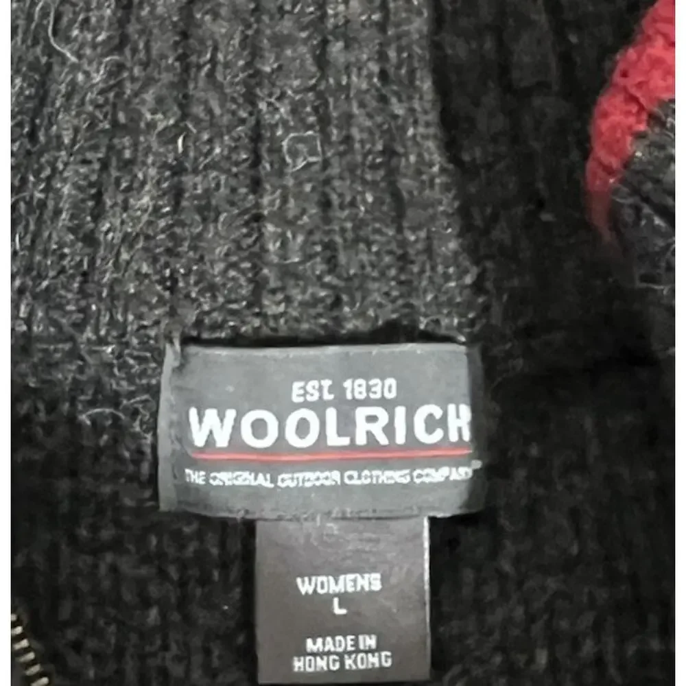 Vintage 90s Woolrich Sweater Womens L Christmas Present Holiday 100% Wool